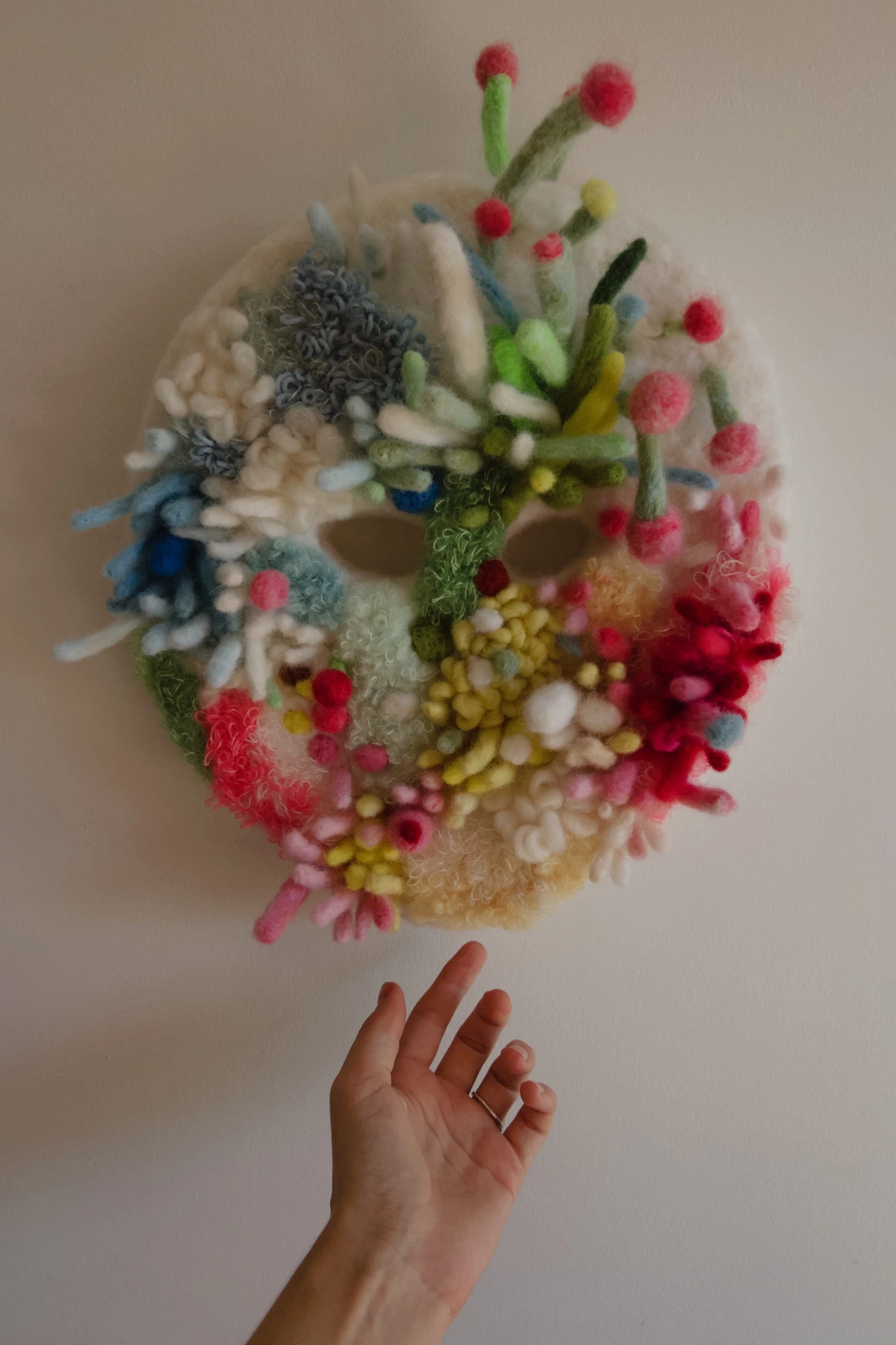 A mask for trip inside yourself