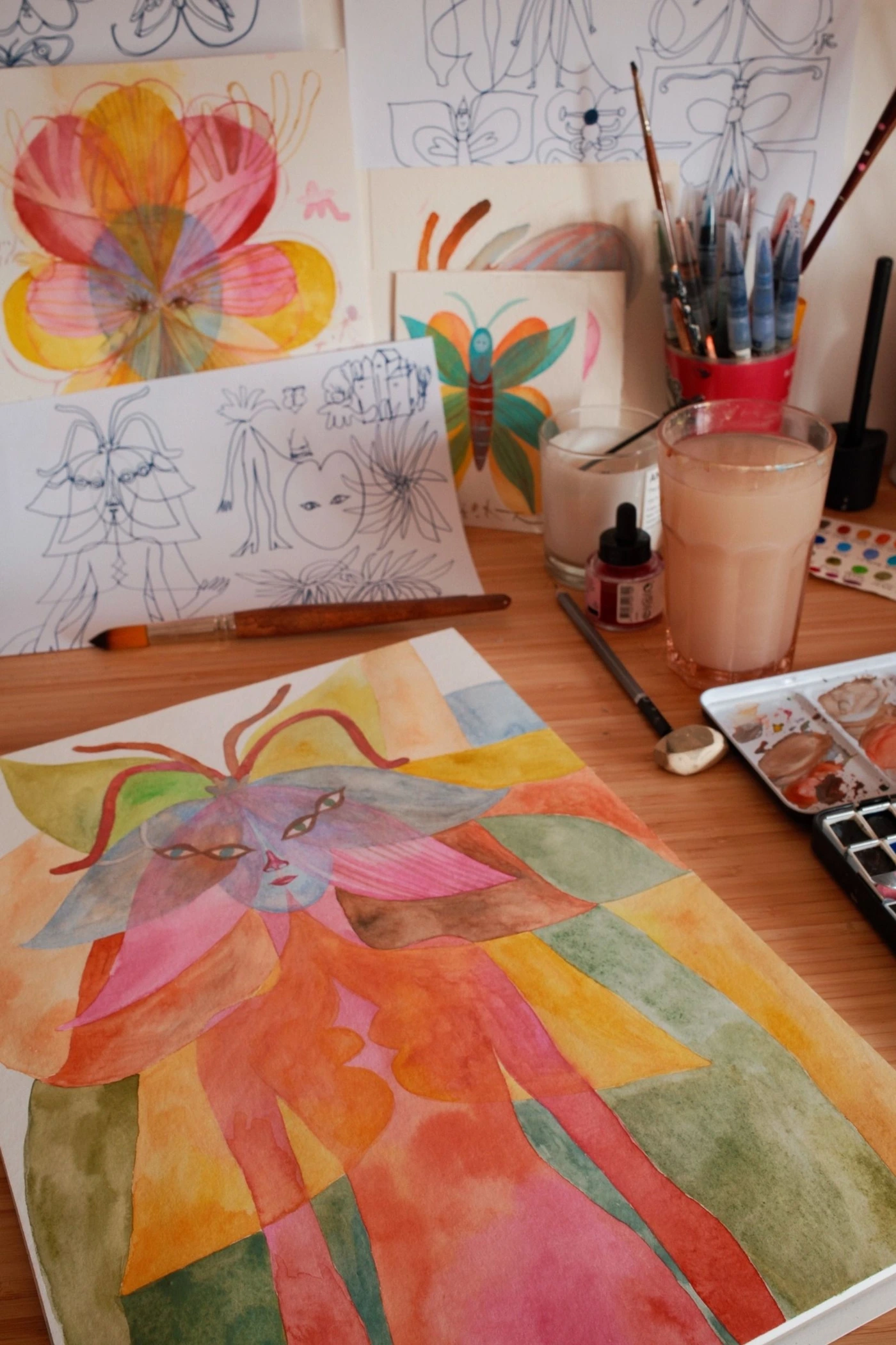 Butterfly girl (big)