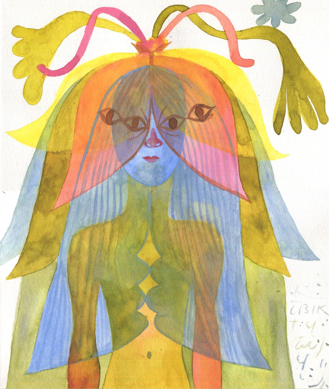 Butterfly girl (small)