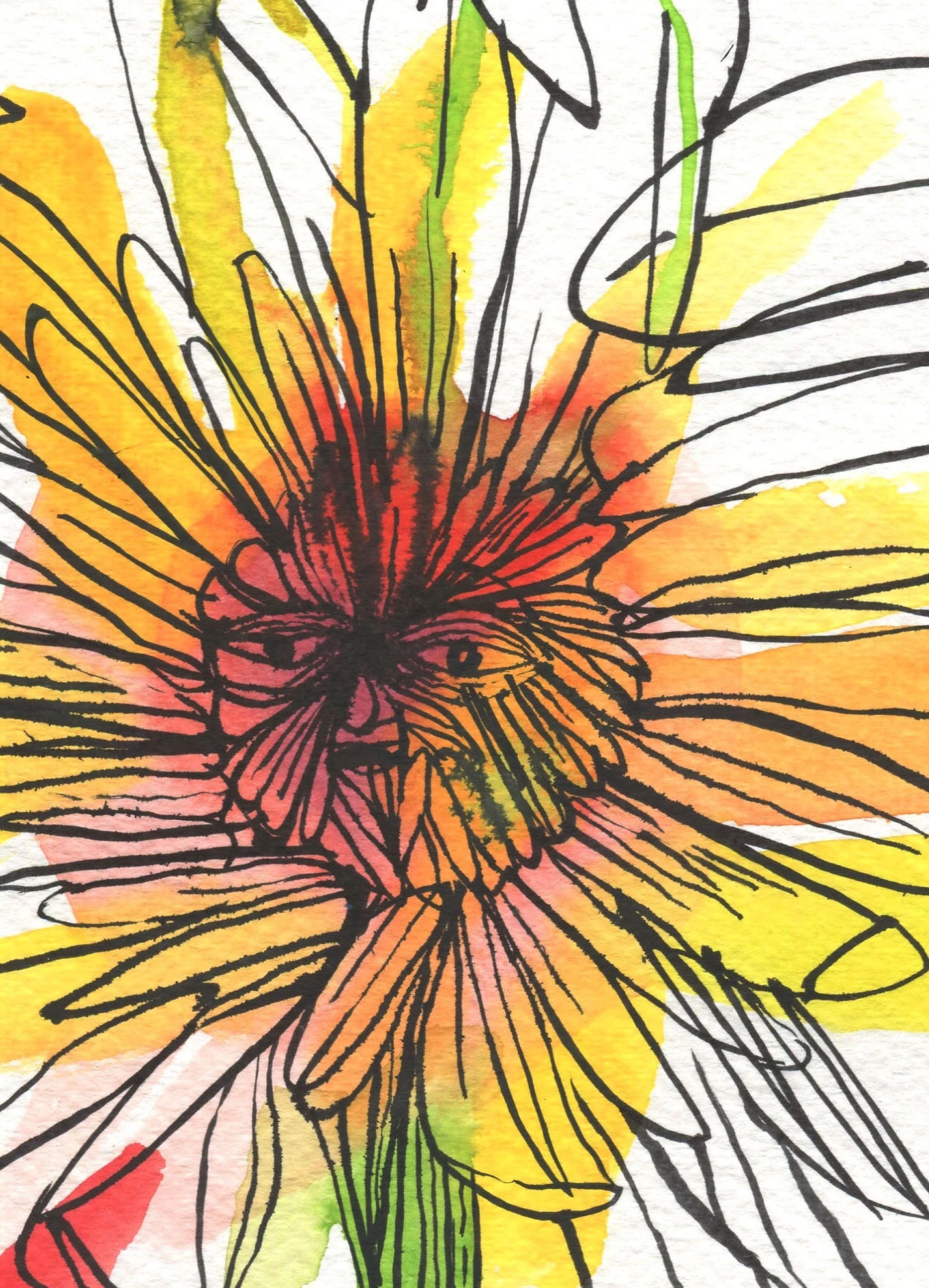 Flower man.