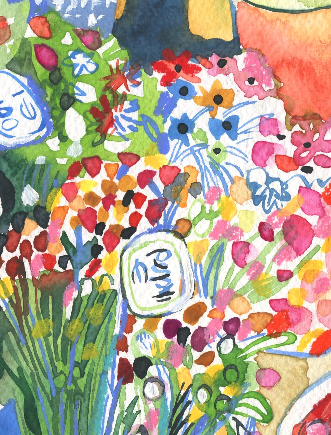Flower shop.