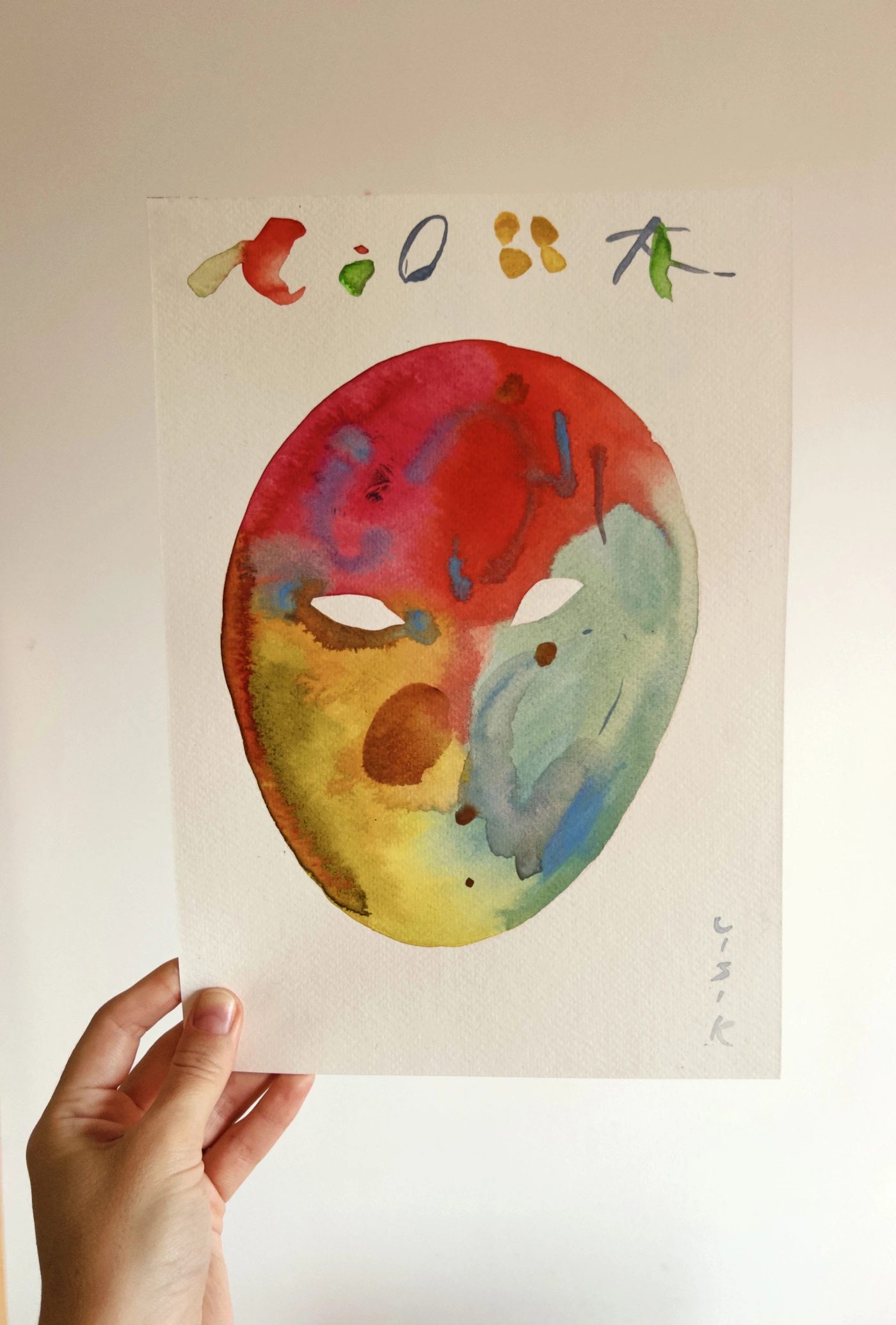 Series of watercolors.