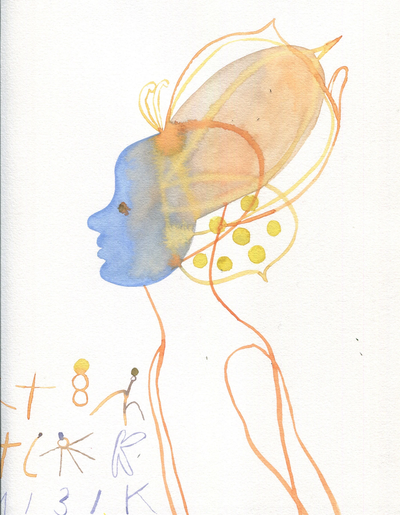 The series of works "The butterfly that used to be a man"