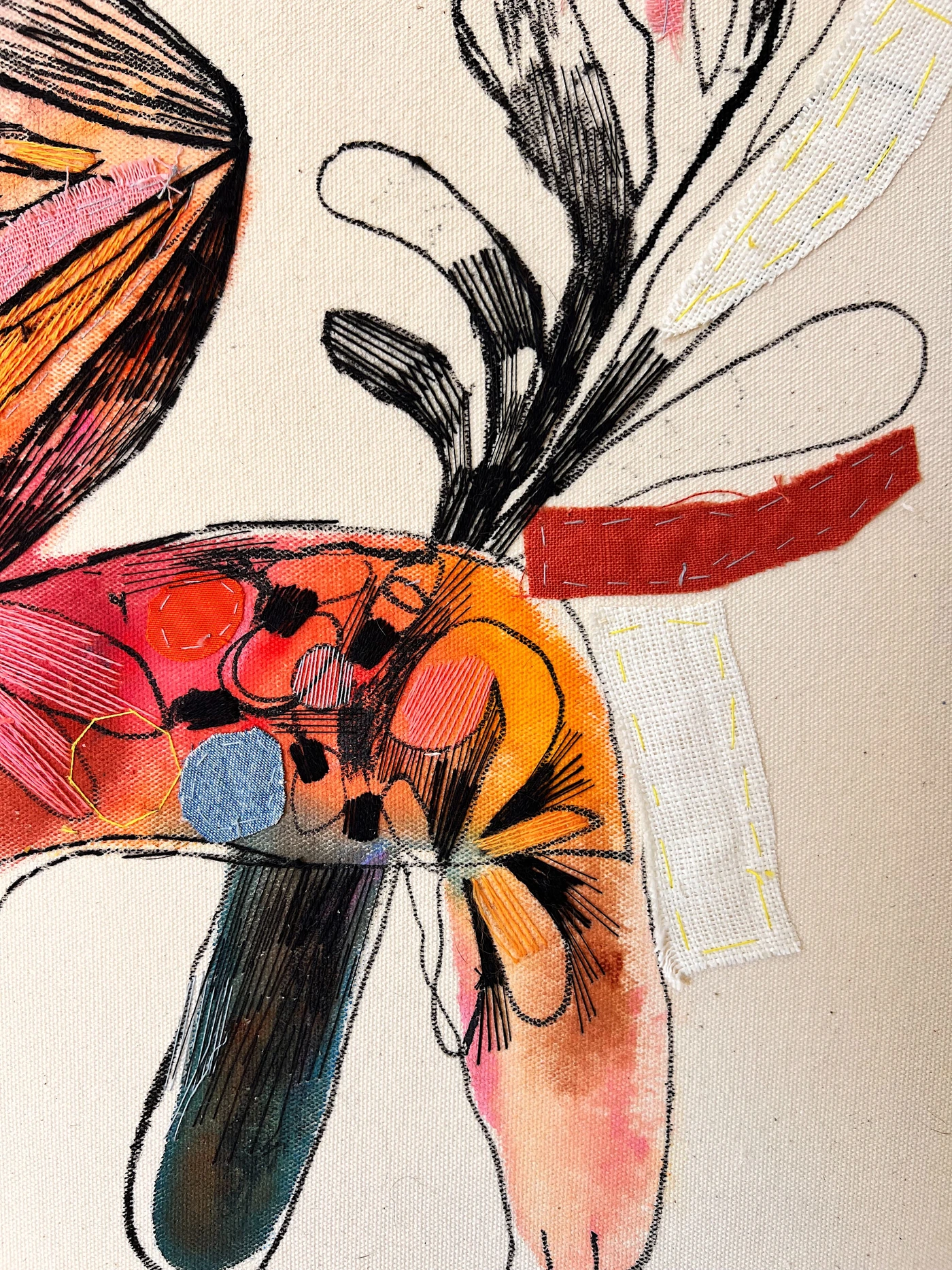 Three reincarnations of Frida Kahlo: horse