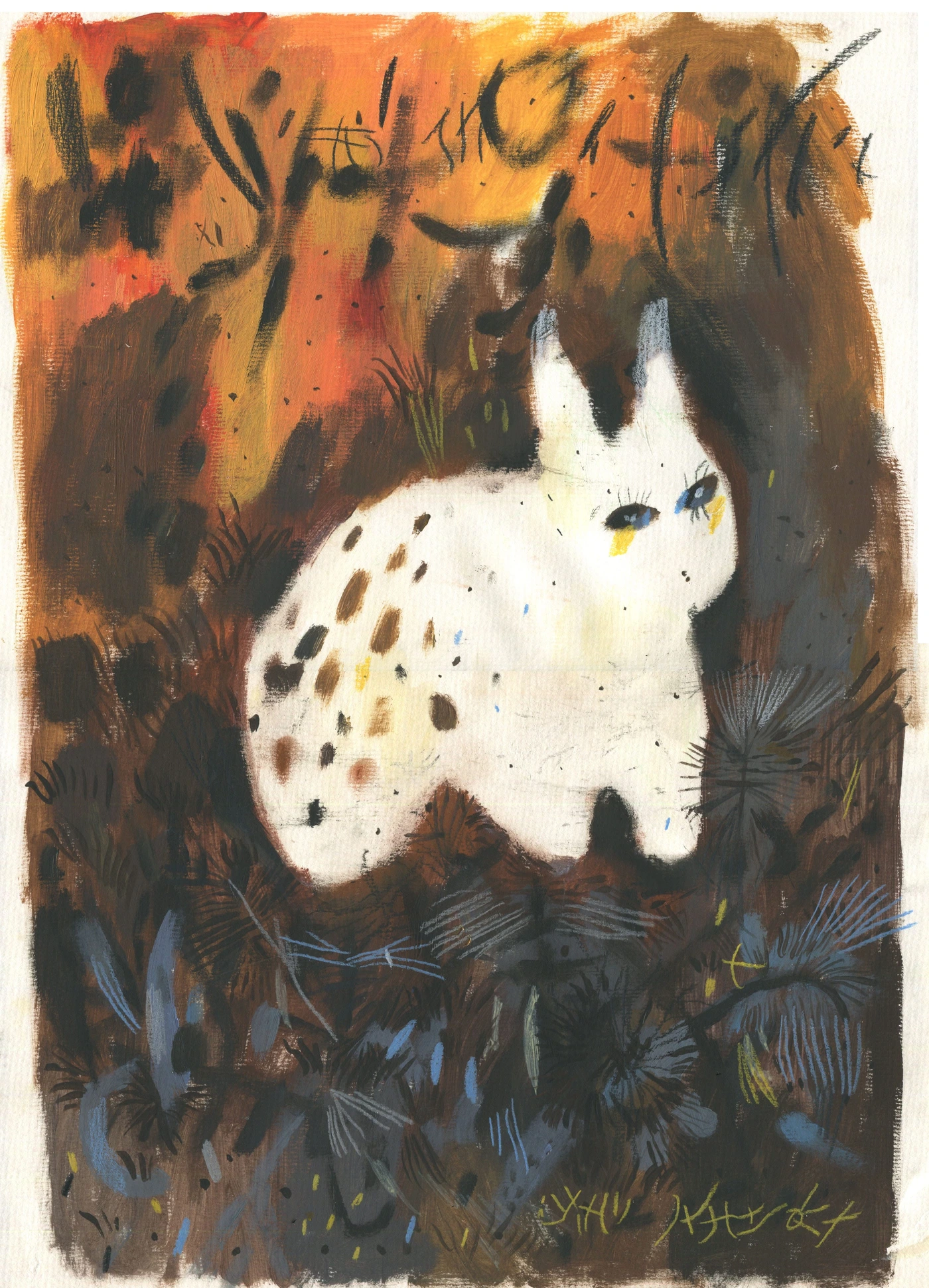 White rabbit.