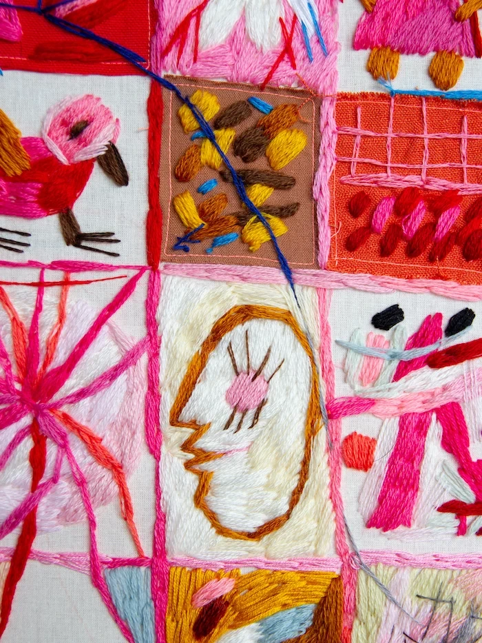 Word order. Pink.