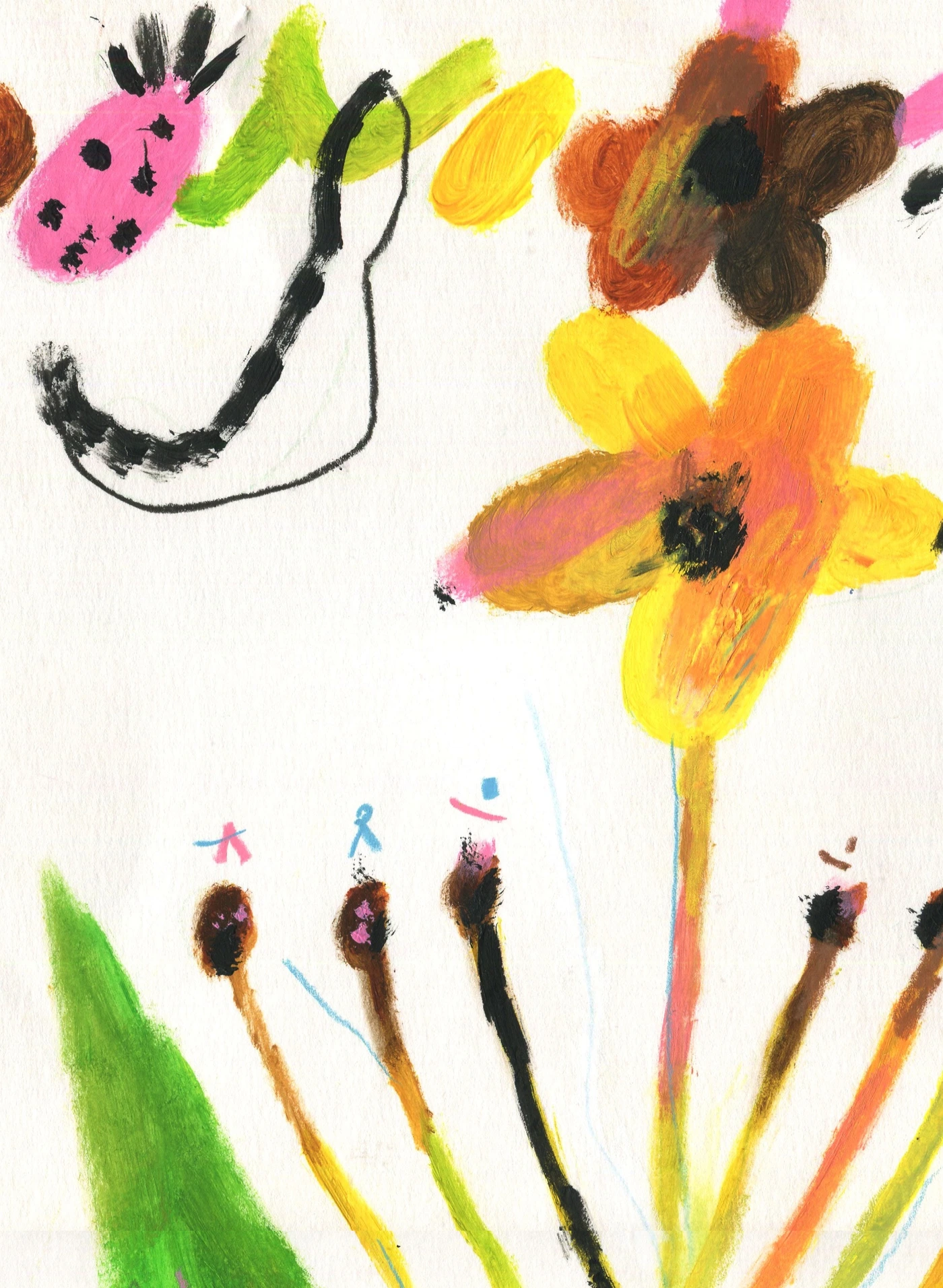 Yellow flower.