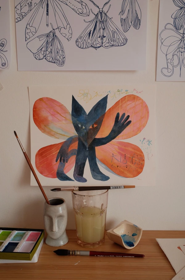 Ushi the butterfly 3
