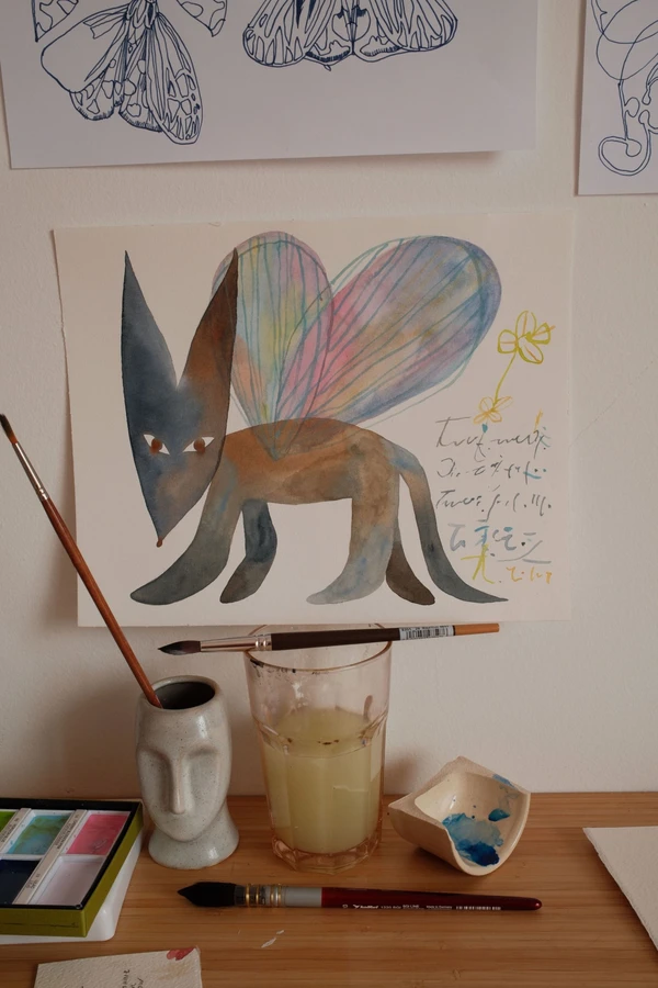 Ushi the butterfly 2