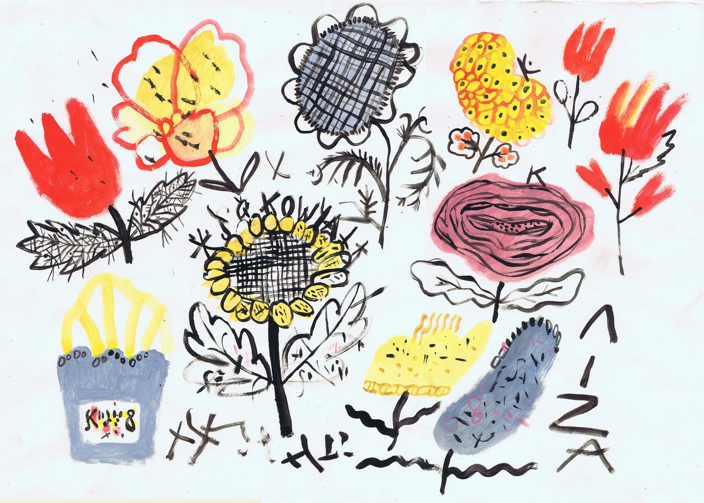 Flower bed
